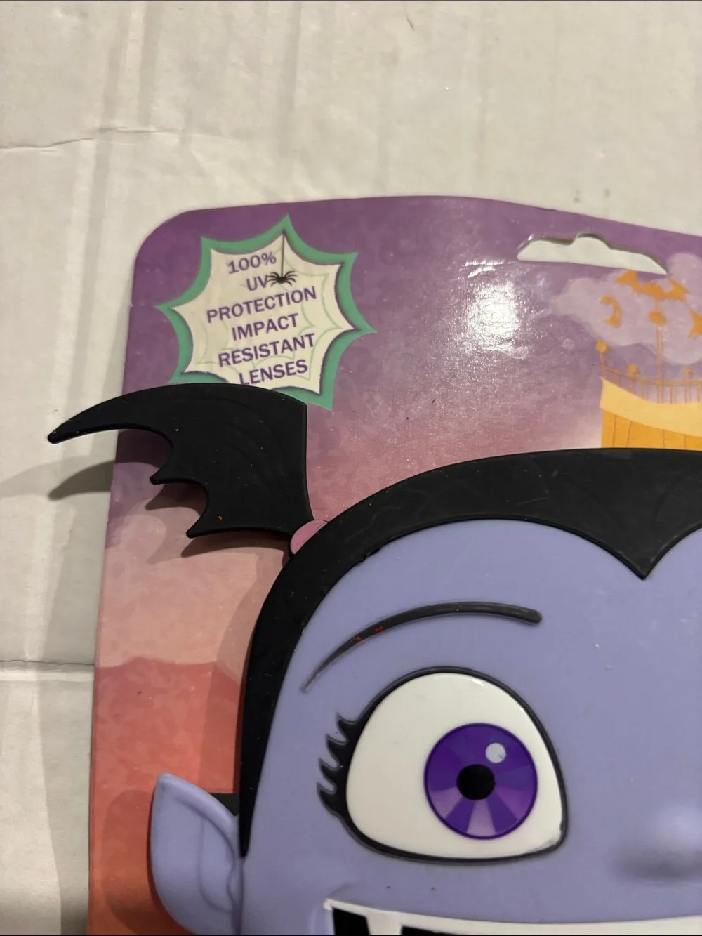 Vampirina Kids Sunglasses - Purple Character Shades up 400